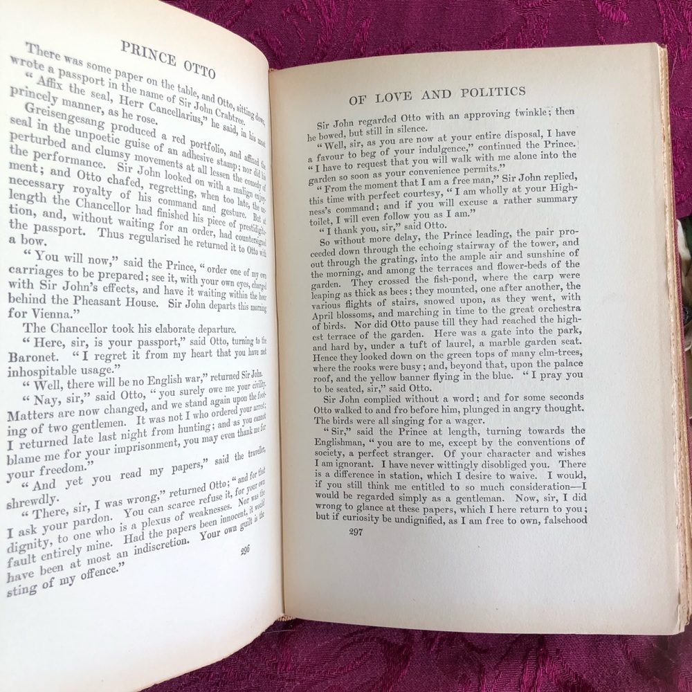1906 Antique Book: Master of Ballantrae & Prince Otto by Robert Lewis Stevenson - Picture 7 of 10